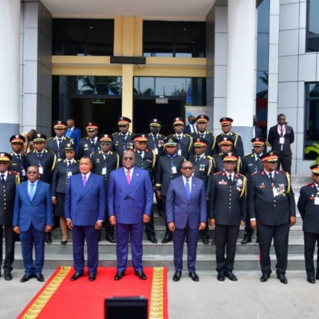 Les présidents Tshisekedi et Sassou N'guesso ont clos l'année académique du CHESD