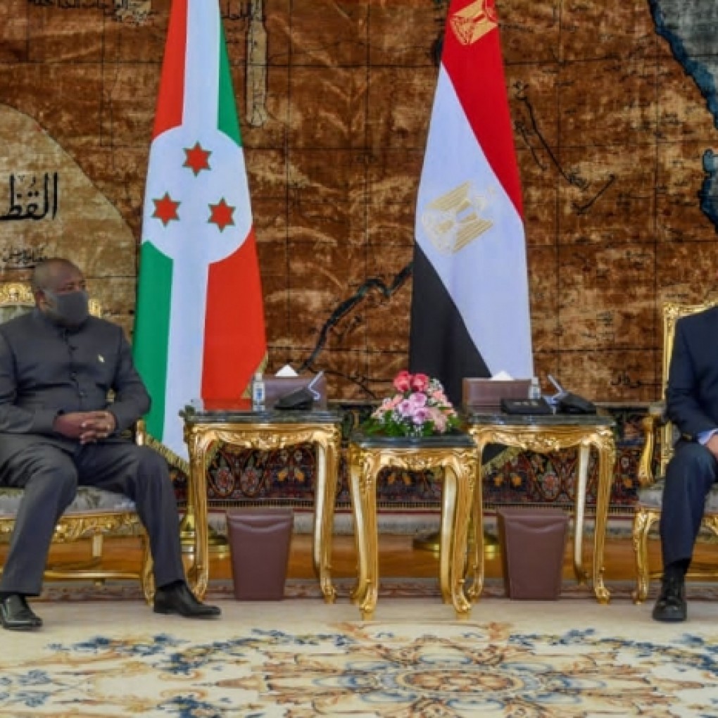 Burundi : Le Président Ndayishimiye est en visite officielle en Egypte