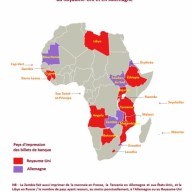 Les 22 pays africains qui importent leur monnaie d’Angleterre et d’Allemagne