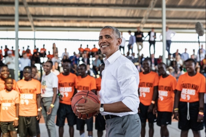 Basket: Barack Obama devient partenaire de la NBA Afrique