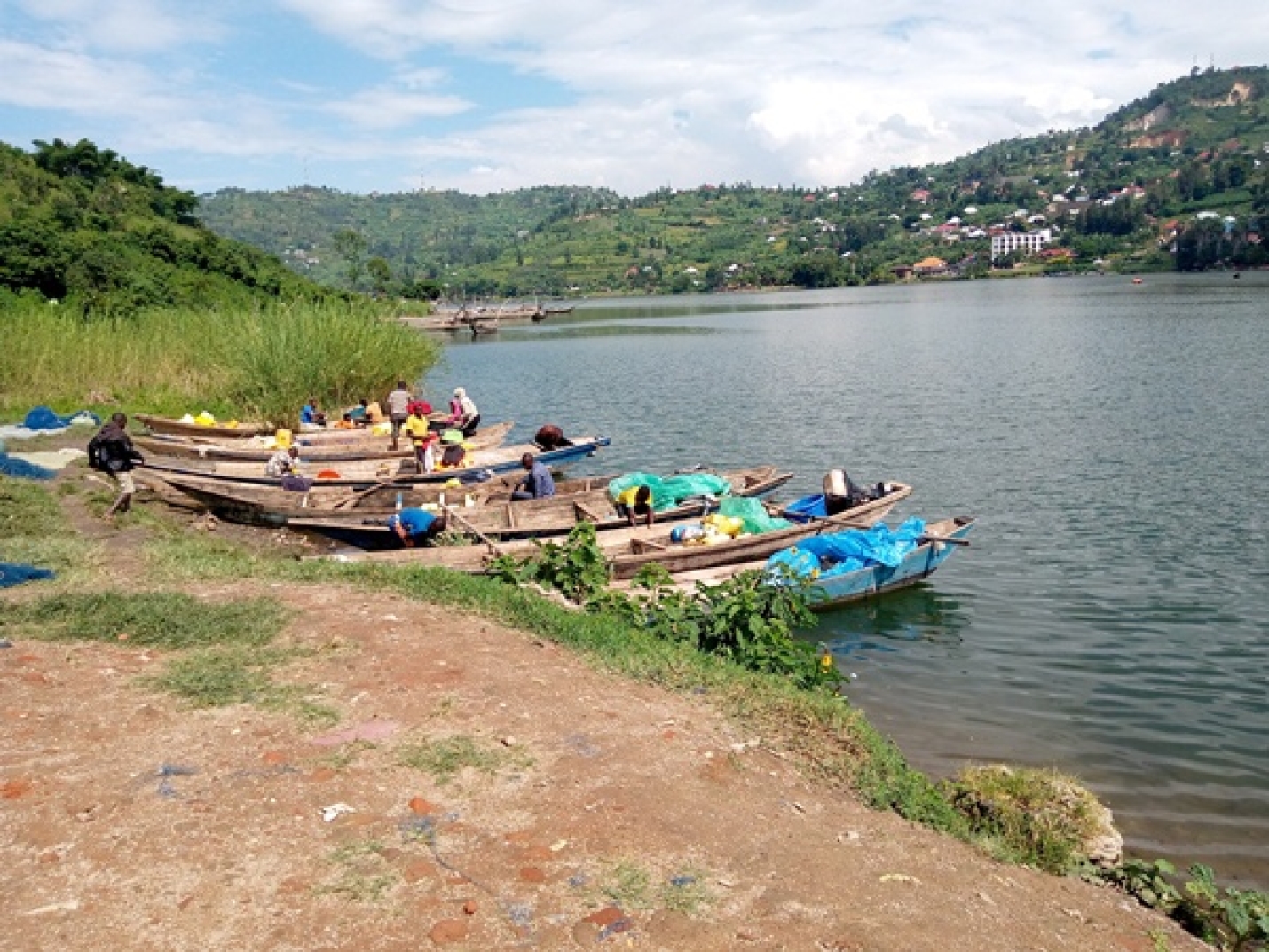 La Pêche sur le Lac Kivu est le seul secteur qui n’a pas stoppé ses activités suite à la COVID-19