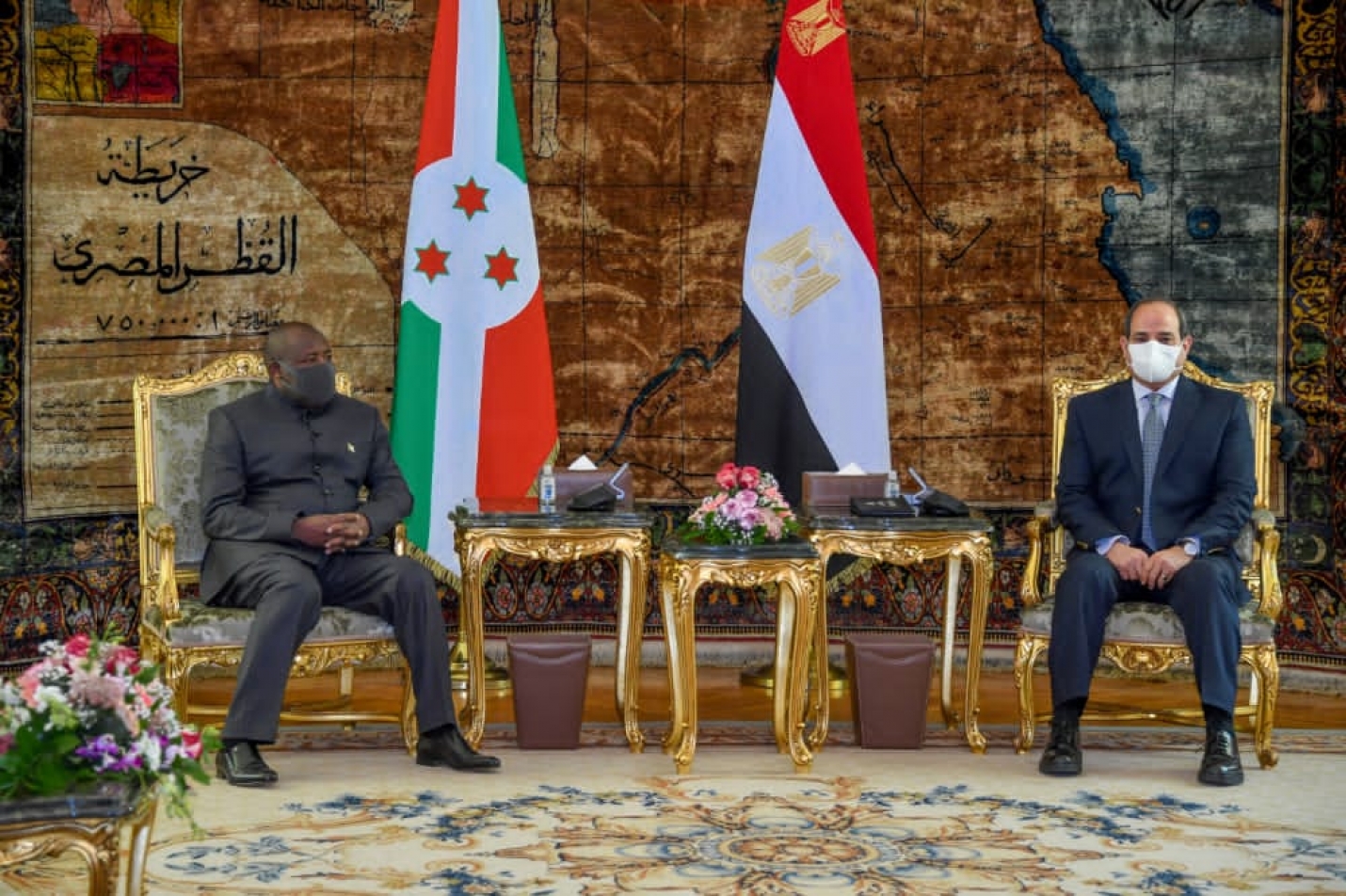 Burundi : Le Président Ndayishimiye est en visite officielle en Egypte
