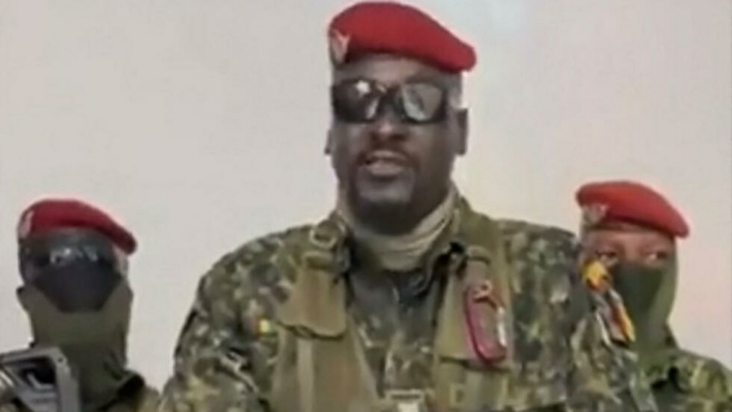 Guinée: que sait-on du colonel Mamady Doumbouya, l&#039;auteur du coup de force?