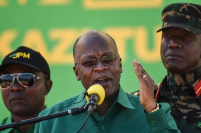 Le président John Magufuli réélu avec 84% des voix en Tanzanie