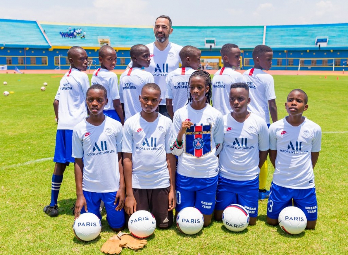 L’Académie de PSG au Rwanda ouvre ses portes en octobre