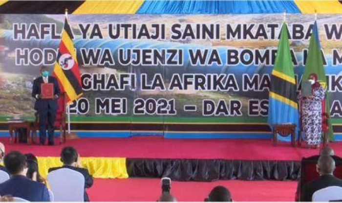Yoweri Museveni à Dar es-Salaam pour signer le Host Government Agreement du pipeline ougando-tanzanien