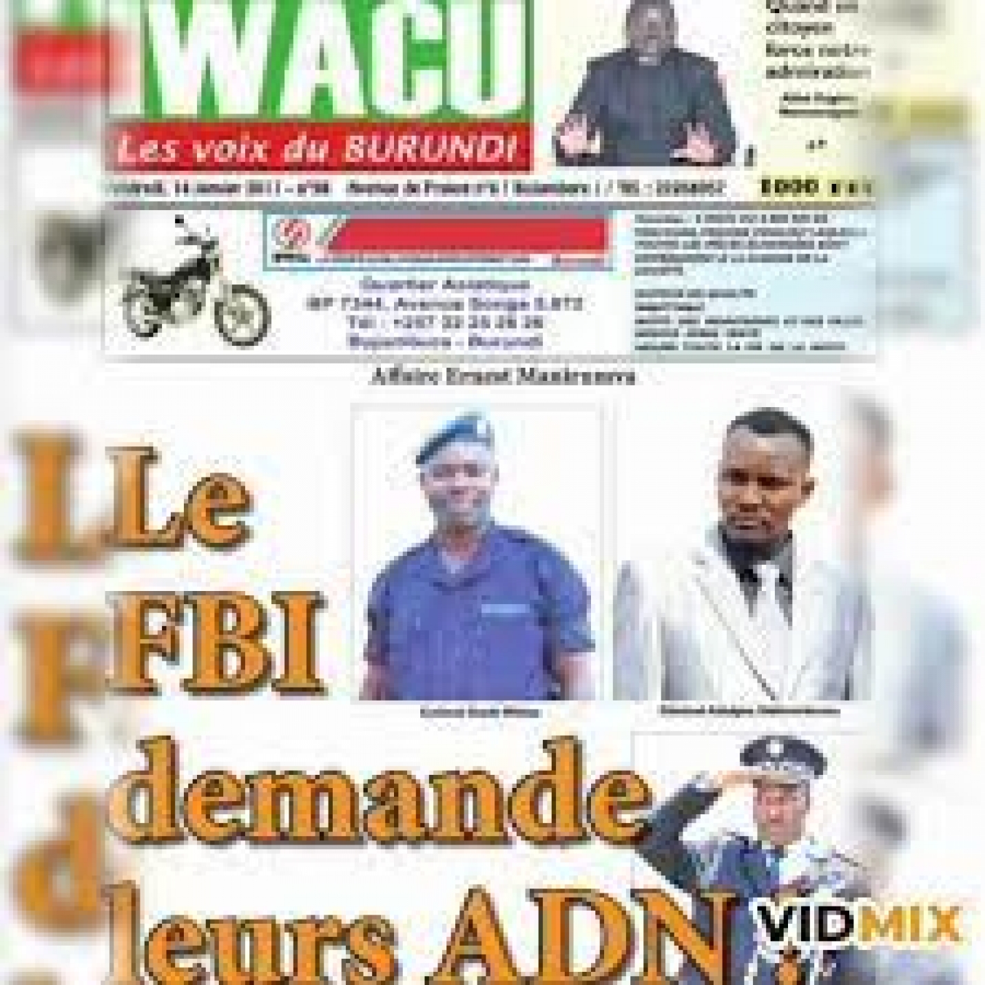 Burundi : Justice pour Ernest Manirumva !