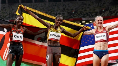 Tokyo 2021: Chemutai offre le premier titre à l'Ouganda depuis 2012, le Kenya brille aussi